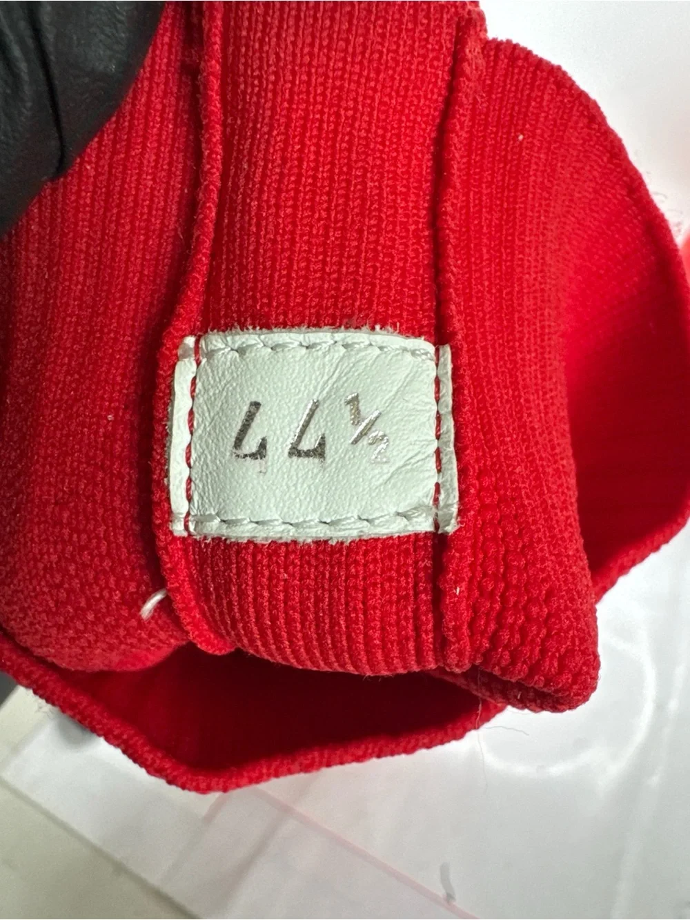NEW Christian Louboutin Sharky Sock Knit Sneakers Red EU 44.5 US 11.5 Loubishark